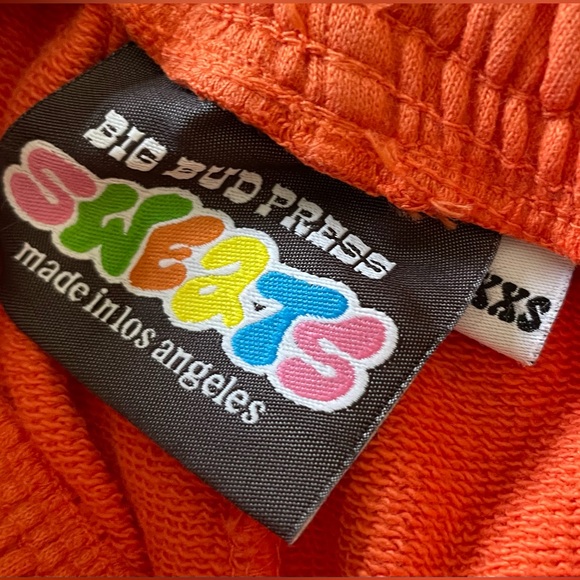 big bud press orange sweat shorts - Picture 3 of 3
